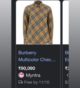 Burberry check Classic Shirt