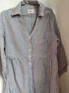 Striped Shirt Dress