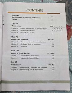 Biology Textbook for Class XII