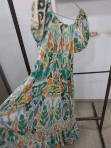 Zudio Colorful Print Maxi Dress