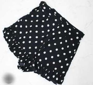 Chic Polka Dot Wrap Skirt