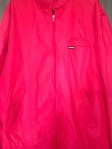 Men's Red Bomber Jacket