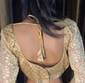 Gold Embellished Blouse