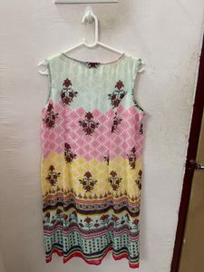 shrishti by fbb Colorful Printed Sleeveless Kurta