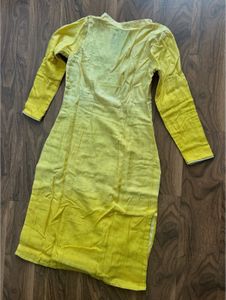 Elegant Yellow Ombre Kurta