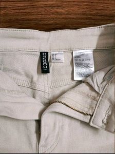 H&amp;M Wide High Cropped Jeans