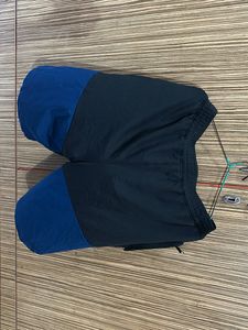 Black and Blue Gym Shorts