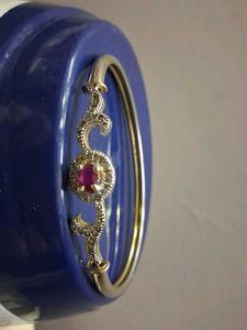 Elegant Silver Bangle Bracelet