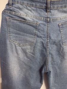 Classic Light Wash Flare Jeans