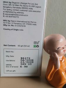 DECONSTRUCT GEL SUNSCREEN (50gm) with 5ml Facewash