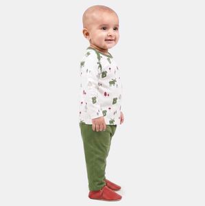 Cute Baby Outfit with Woodland Print