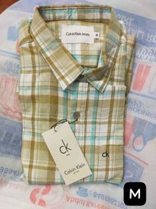 Calvin Klein Plaid Long Sleeve Shirt