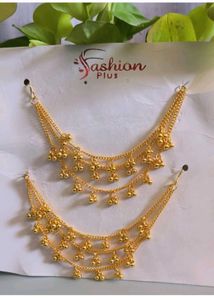Fashion Plus Gold Tone Earrings