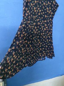 Floral Print Sleeveless Dress