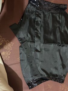 Sparkly Black Vest