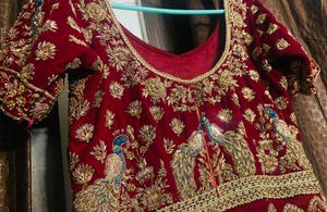 Dabka 3 piece Pakistani gown
