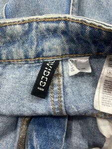 Y2K H&amp;M Light Wash Denim Cargo Pants