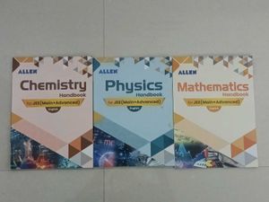 Allen New Unused Handbook set JEE mains and advanc