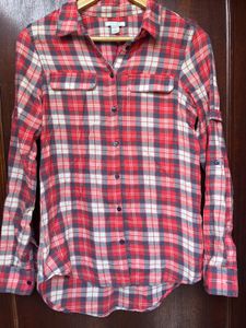 Check Cotton Shirt