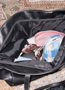Classic Black Tote Bag