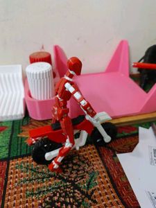 Action Figure Motorcycle Set