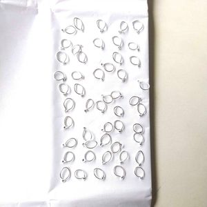 92.5 Pure Silver Dimond Nose/ Ear Earings 1 pair