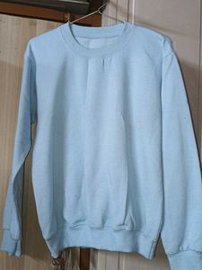 Baby Blue Pullover Sweatshirt