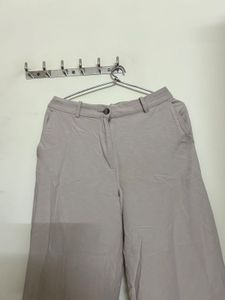 H&amp;M beige Wide-Leg Pants