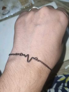 ECG Heartbeat Pendant Necklace