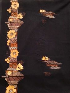 🥀Elegant Black Saree🥀