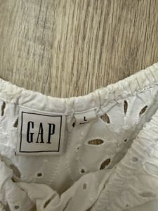Chic White Broderie Anglaise off shoulder Top