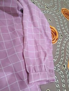 Chic Pink shirt style frock