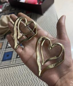 Heart Drop Earrings