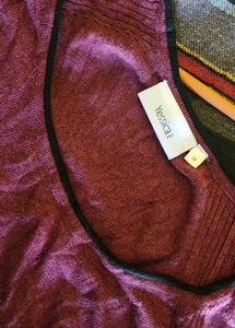 Maroon Full Sleeves Tshirt