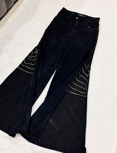 Embellished Black Jeans