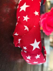 Red Star Padded Headband