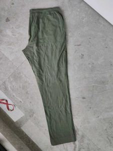 Comfortable Olive Green Drawstring Pants