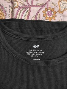 Black Tank Top For H&amp; M