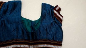 parrot green khan Blouse