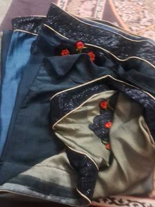 Designer Saree with Embellishments