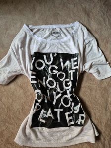white graphic tshirt