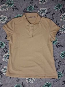 Classic Beige Polo Shirt