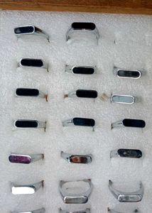 Assorted Silver Tone Rings (Lot of 30+)