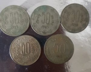 Rear Coins Fron 1920-2004 Per Peice 100₹