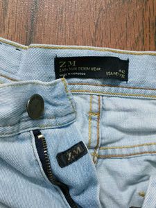Light Wash Denim Jeans