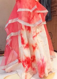 Stunning Tie-Dye Lehenga Choli