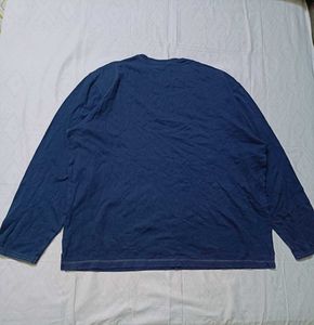 Van Heusen Men's Blue Long Sleeve T-Shirt