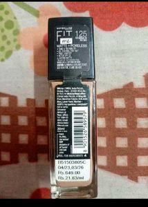 Maybelline Fit Me Foundation 125