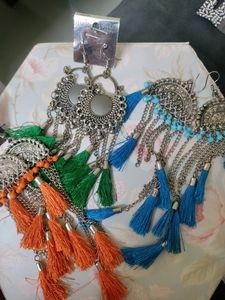 Set of Three Earrings