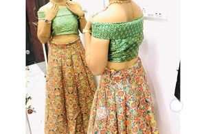 Designer Off-Shoulder Blouse